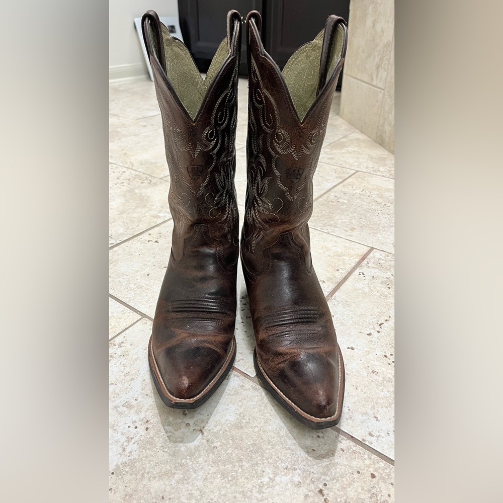 Ariat Dark Brown Western Boots